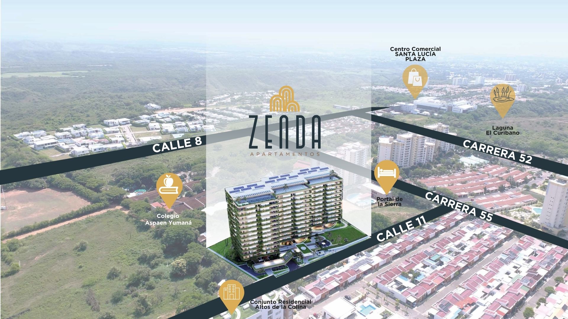 como llegar a zenda apartamentos